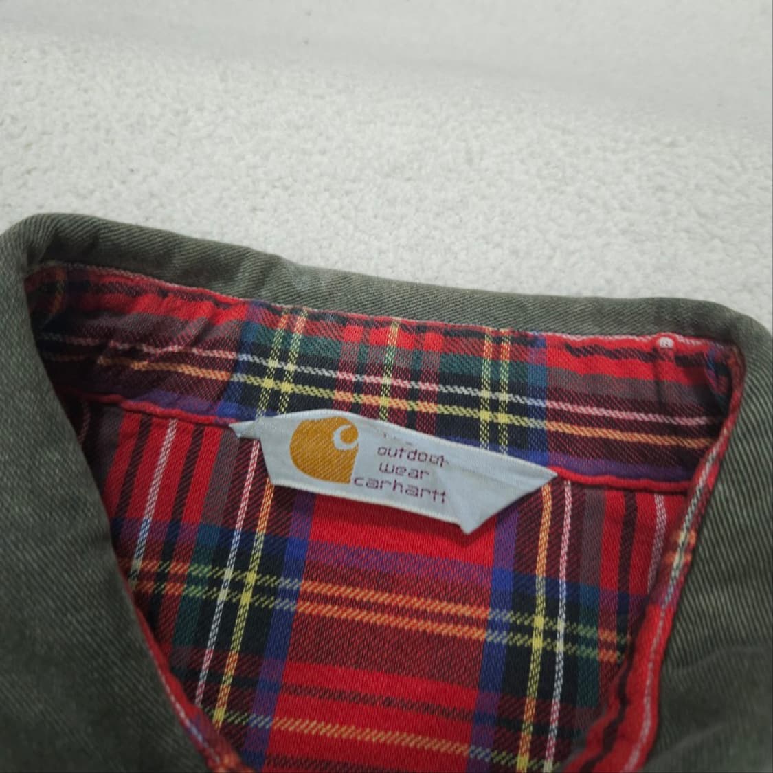 칼하트 헤비 코튼 워크 셔츠 상품이미지5