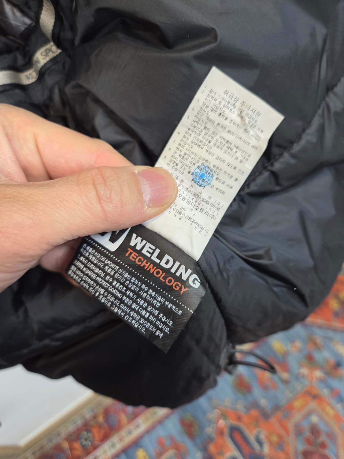 코오롱스포츠 안타티카 투웨이 경량 패딩 L 상품이미지6