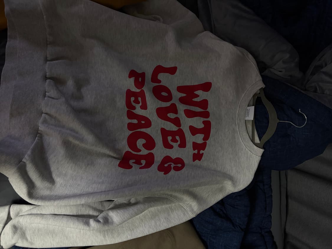 비전스트릿웨어 맨투맨 L사이즈 상품이미지2