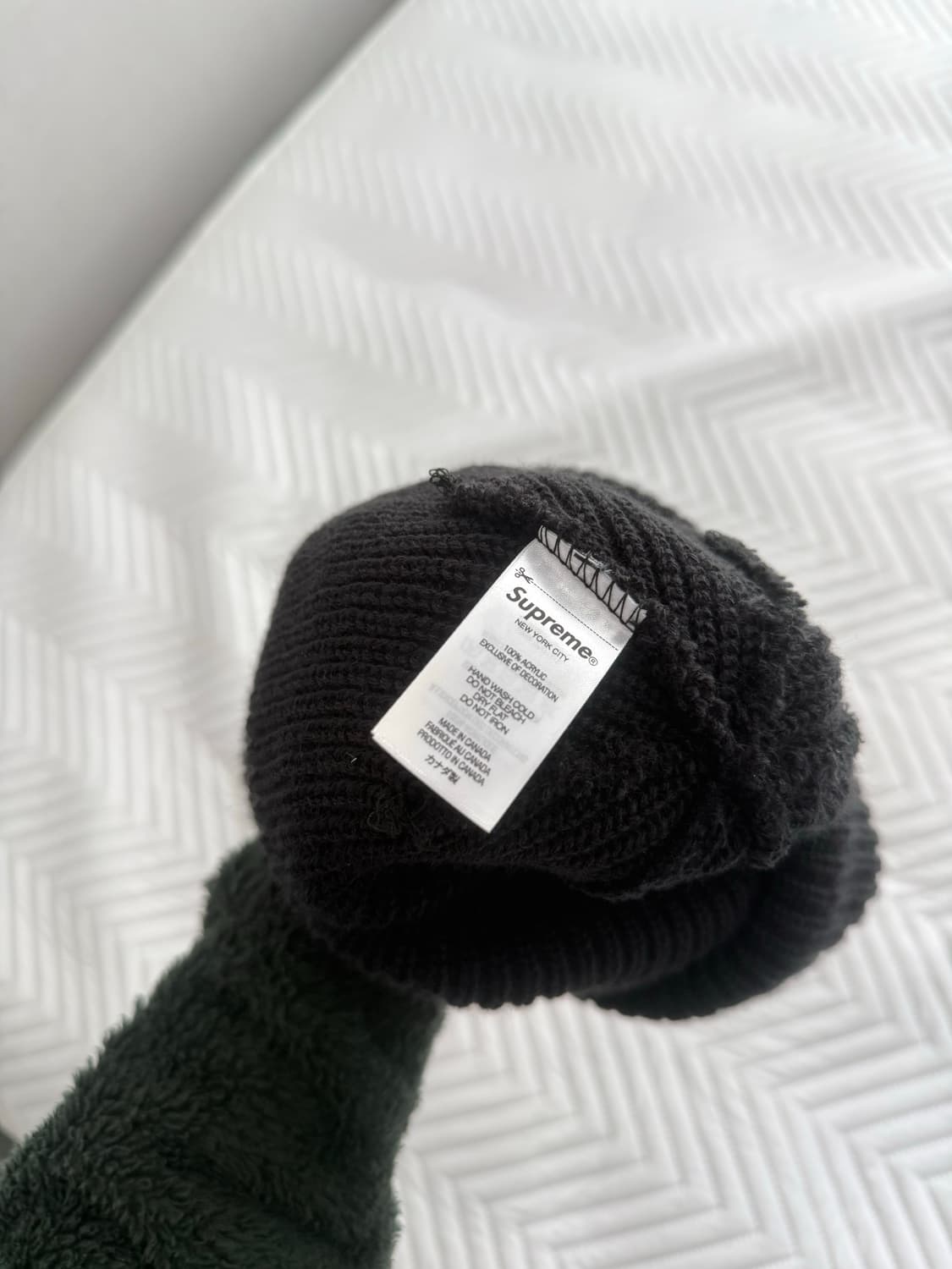 슈프림 루즈 게이지 비니 블랙 상품이미지3
