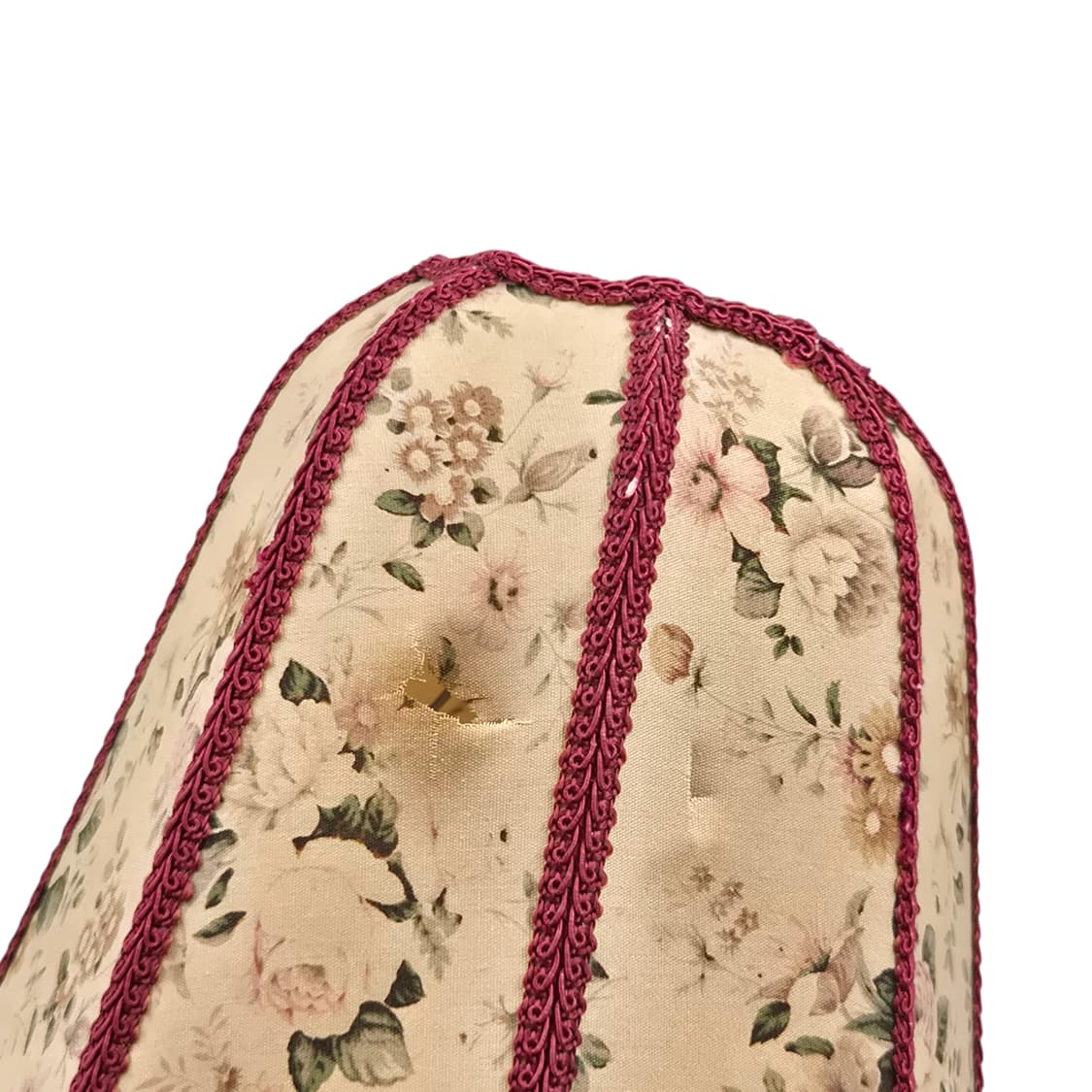 80s 포셀린 장미 꽃포지 도자기 엔틱 램프 상품이미지8