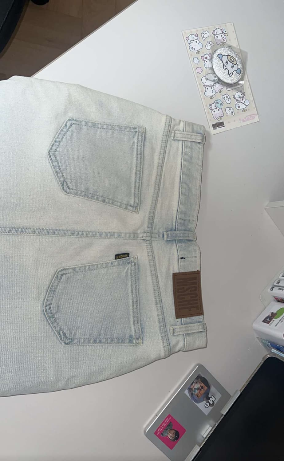 미스치프 17ss 데님스커트 상품이미지3