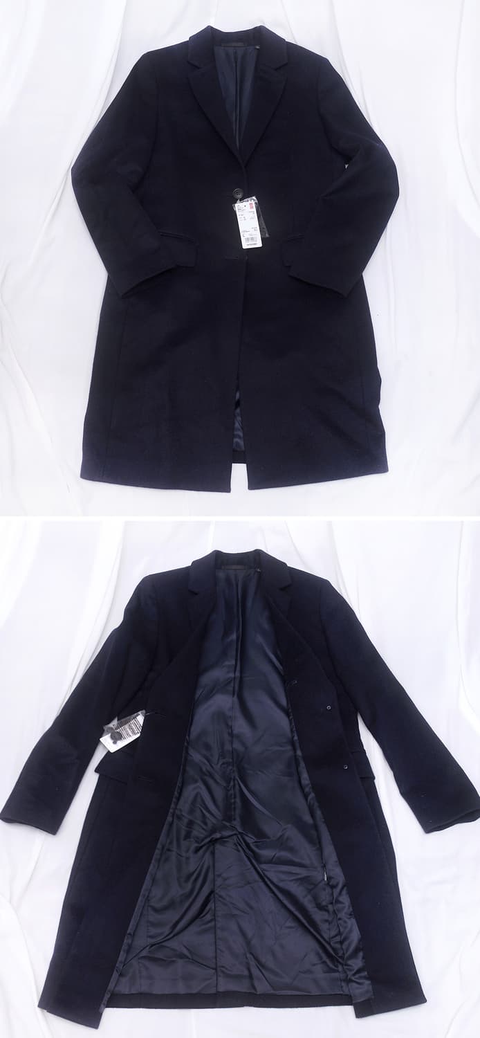 미착용) 유니클로 캐시미어 클래식 체스터 코트 자켓 (L / 90-95) 상품이미지2