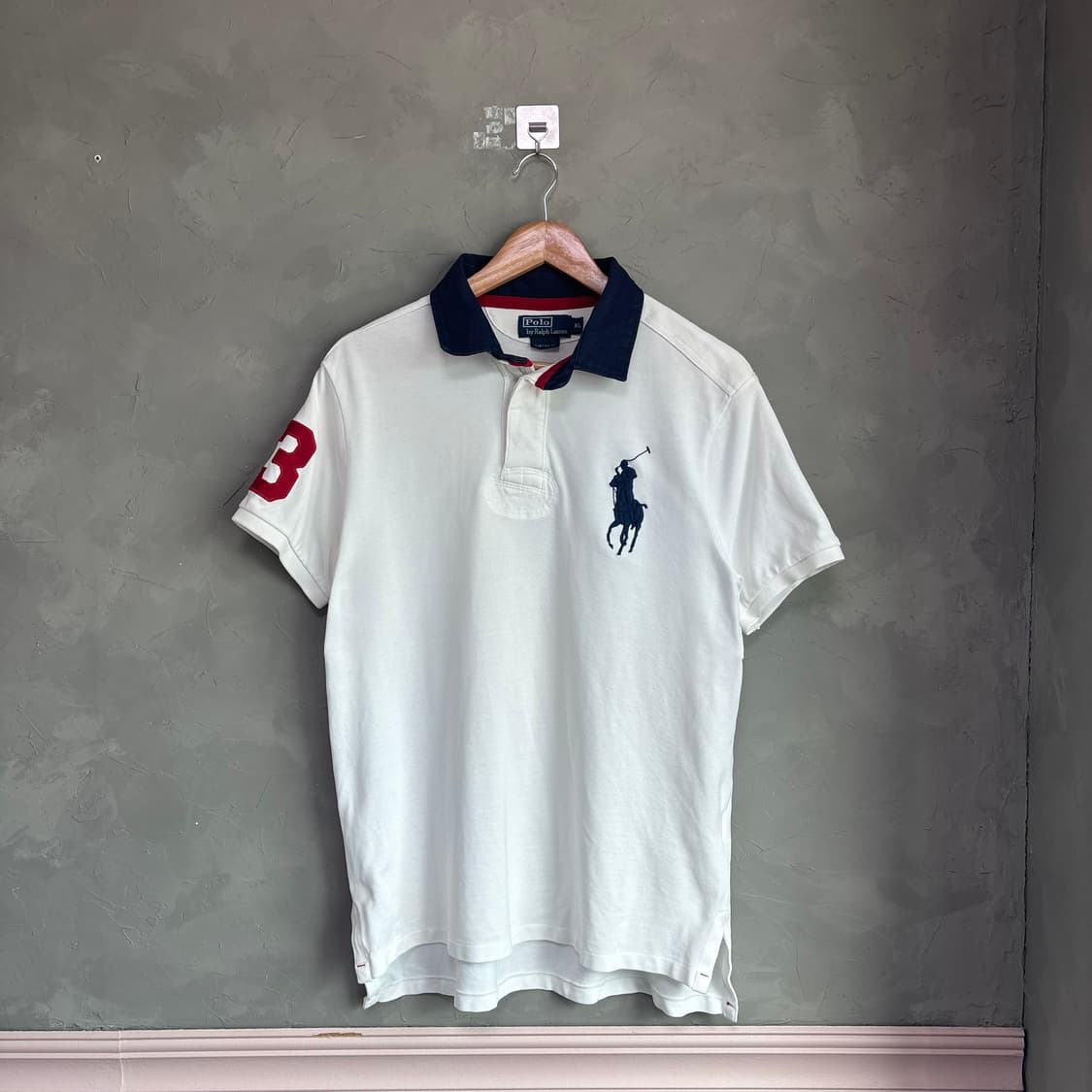 폴로 랄프로렌 빅포니 카라티 화이트 상품이미지1