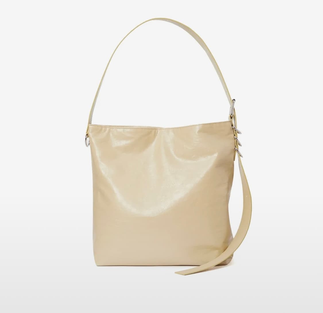 엘씨디씨엠 레더벨트 스트랩(베이지) 상품이미지1