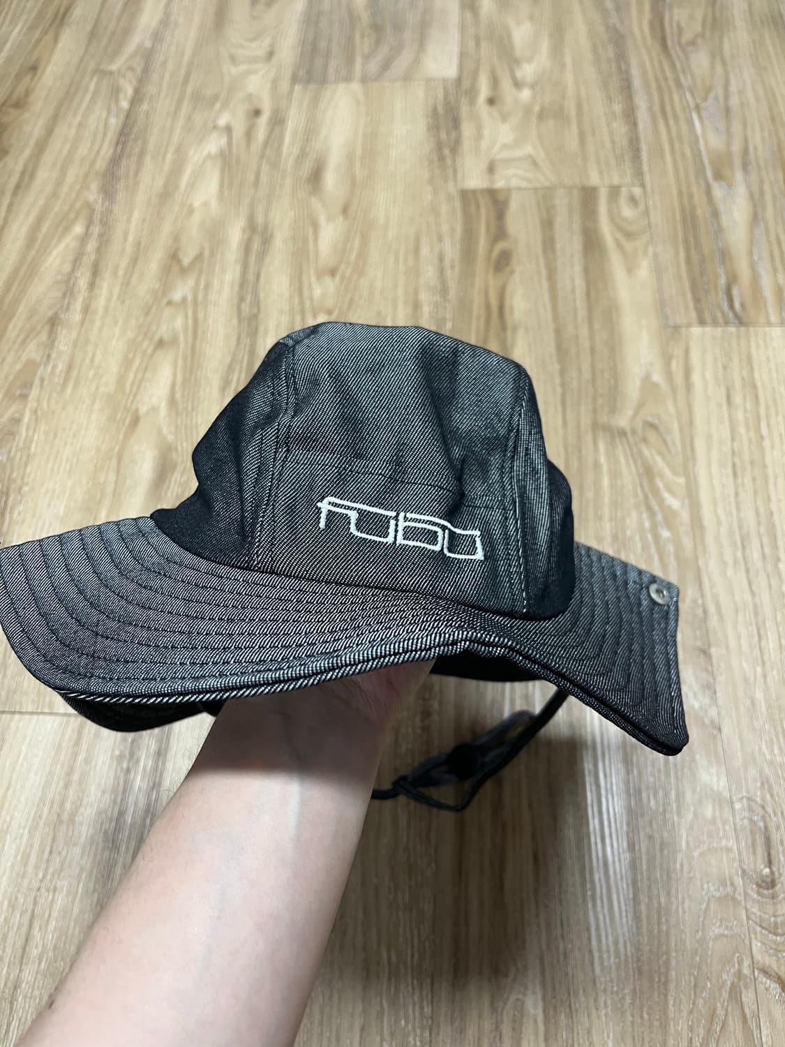 (미사용) FUBU 올드스쿨 데님 버킷햇 57 상품이미지1