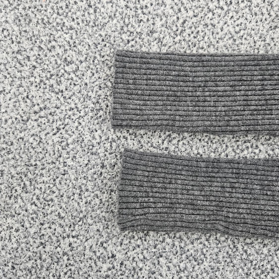 [F] 디자인바이서울 여성 그레이 골지 니트 스웨터 1104JM1 상품이미지4