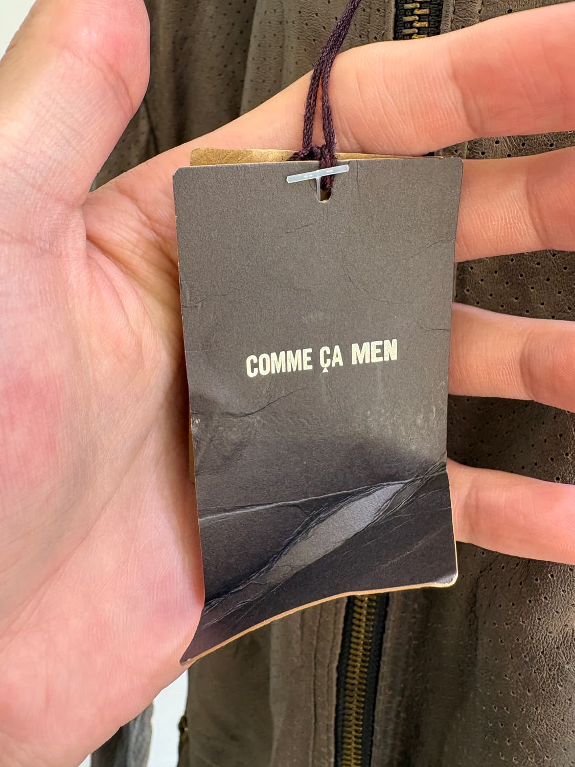 COMME CA MEN 레더자켓 상품이미지8