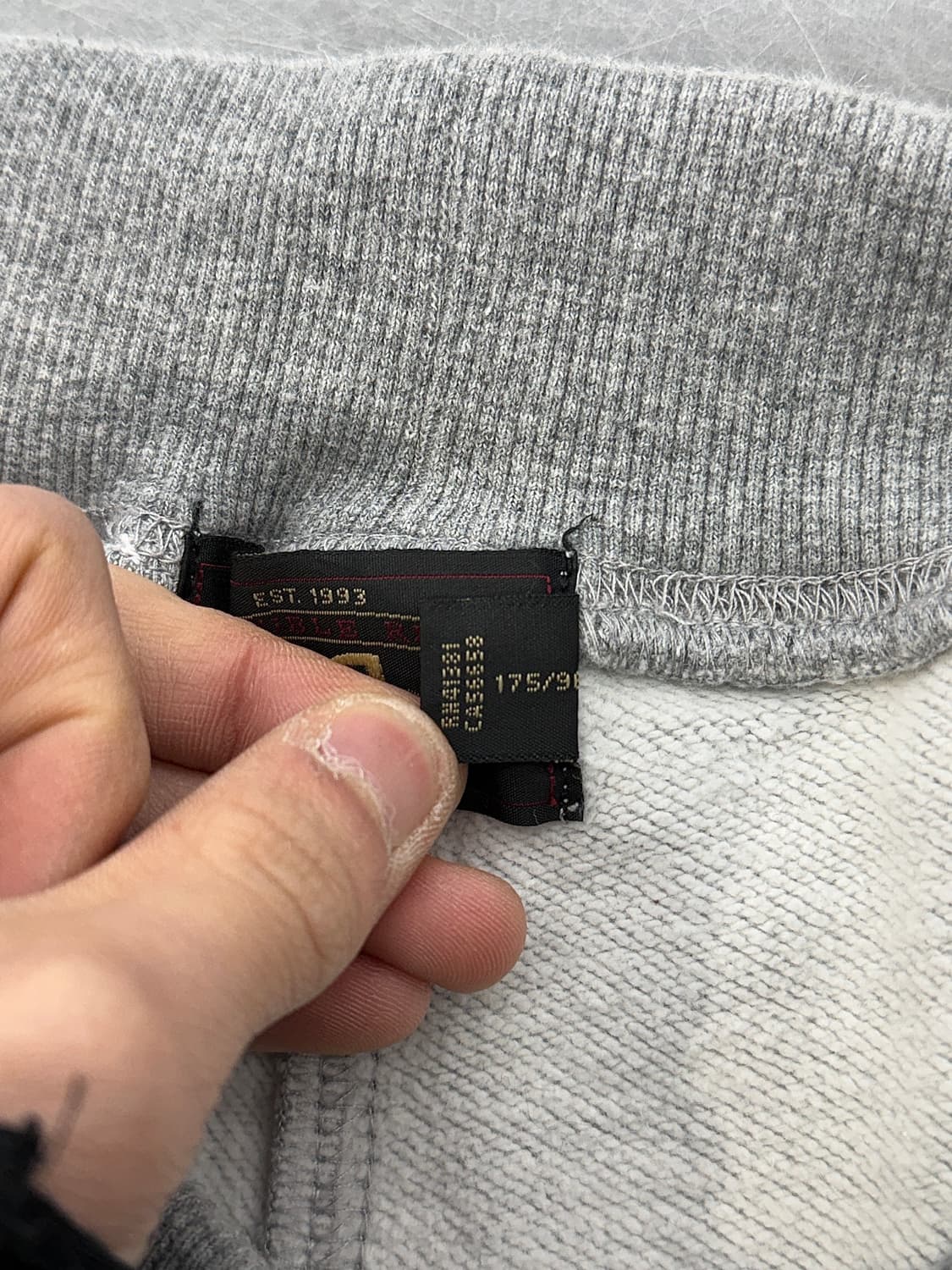 더블알엘 라이트 그레이 스웻 쇼트 팬츠 상품이미지6