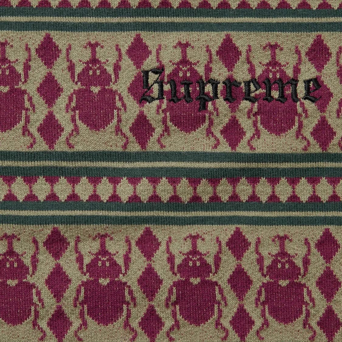 슈프림 자카드 스캐럽 티 상품이미지1