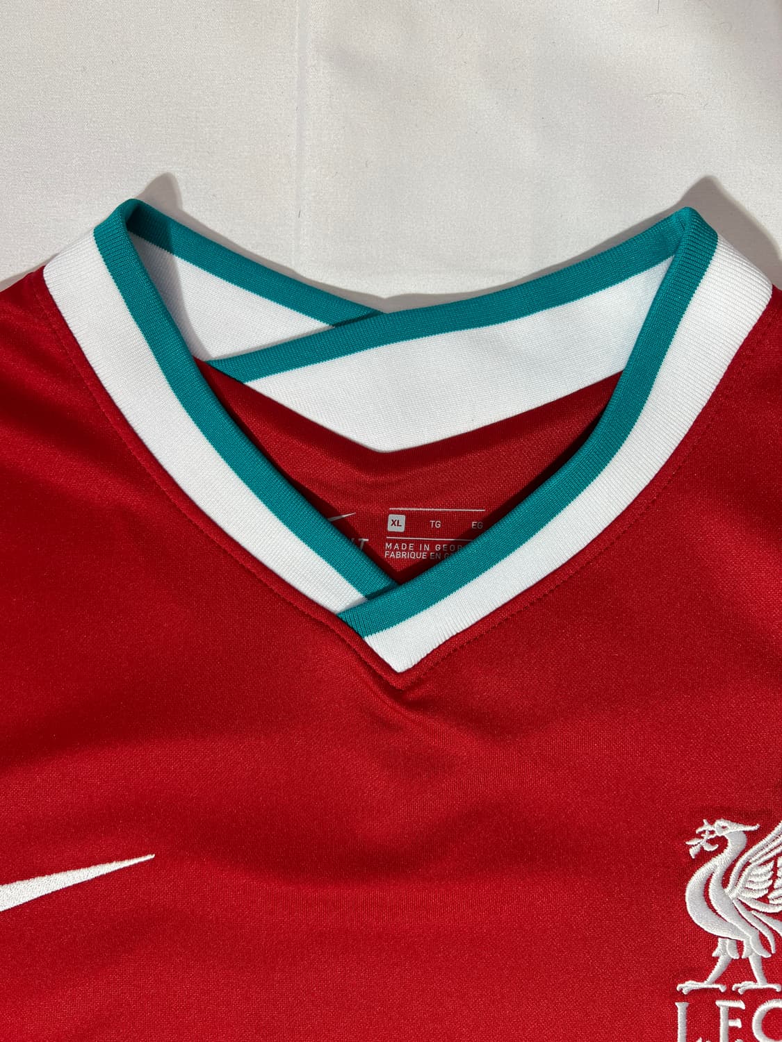 [XL]20-21 나이키 리버풀 노마킹 유니폼 져지 상품이미지2