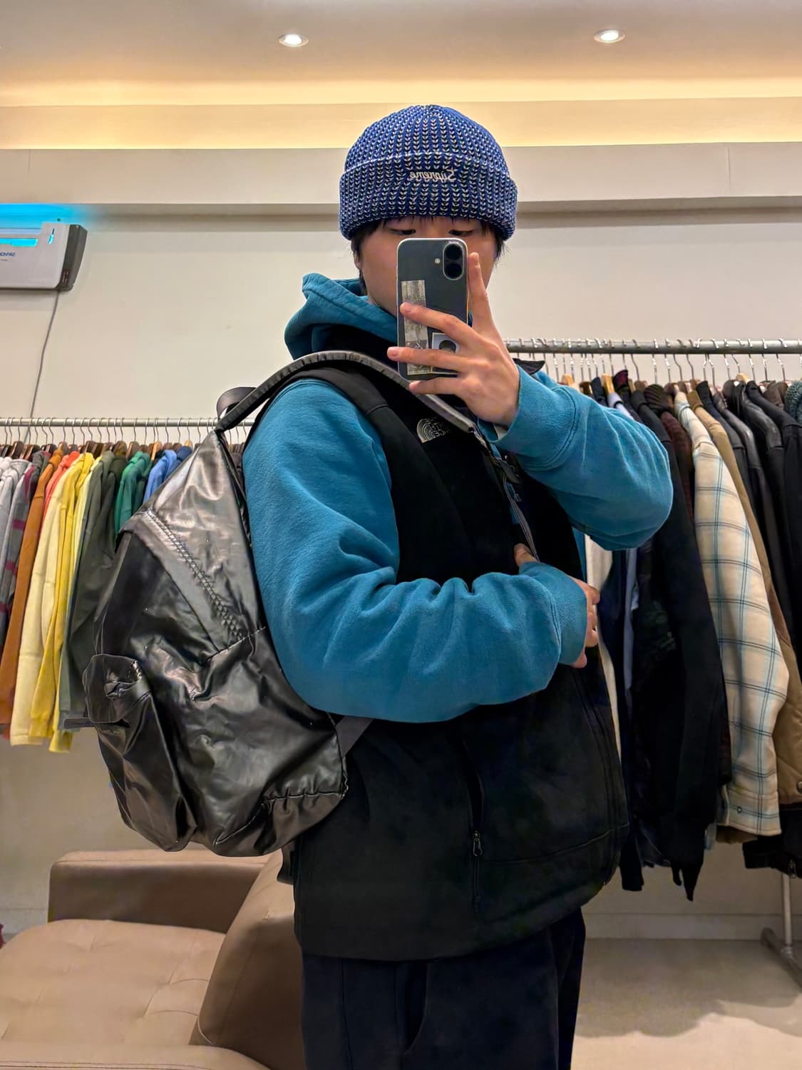 이스트팩 패디드 파커 백팩 상품이미지8