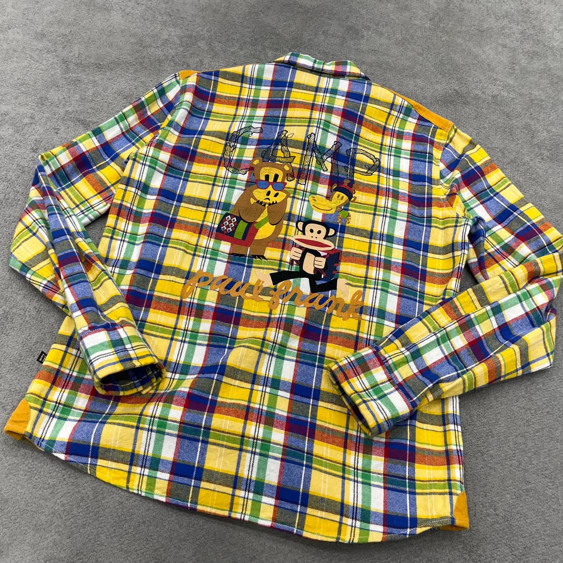 L 폴프랭크 빅로고 체크 웨스턴 셔츠 상품이미지6