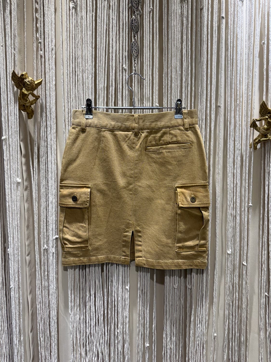 Camel Cargo Skirt 0078 상품이미지6