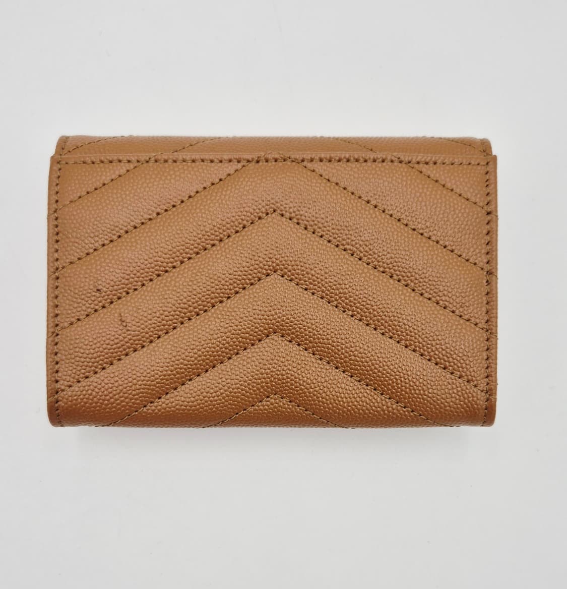 [중고명품셀렉트]생로랑 마틀라세 엔벨로프 금장 카드지갑 상품이미지2