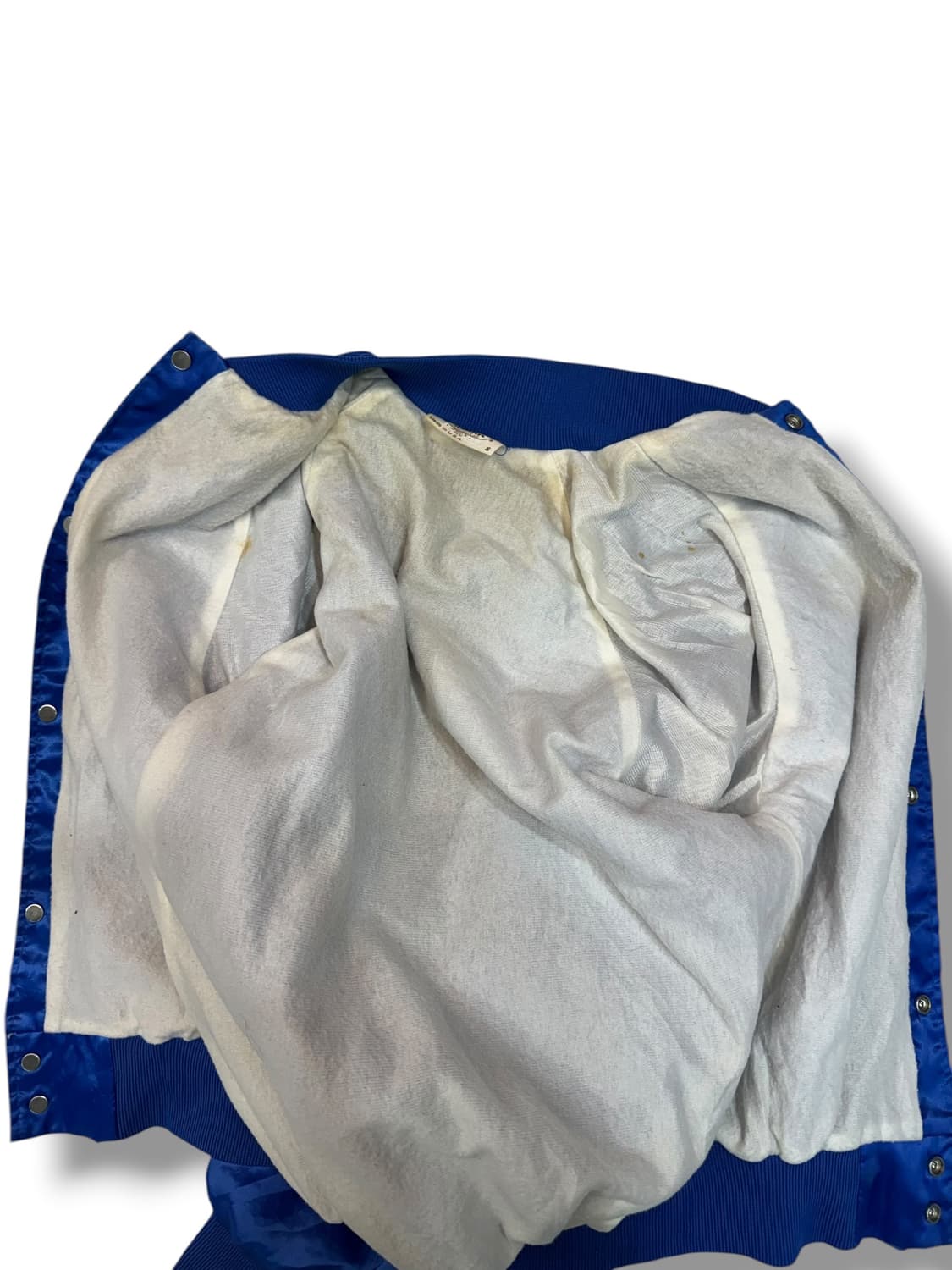 90s 오번 스포츠 새틴 봄버 자켓 made in USA (S) 상품이미지4