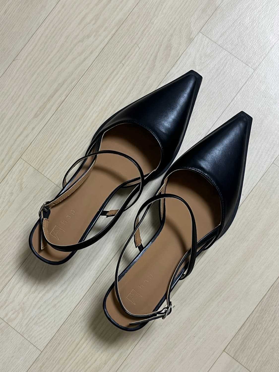 스틸레토 슬링백 힐 구두 240 상품이미지4