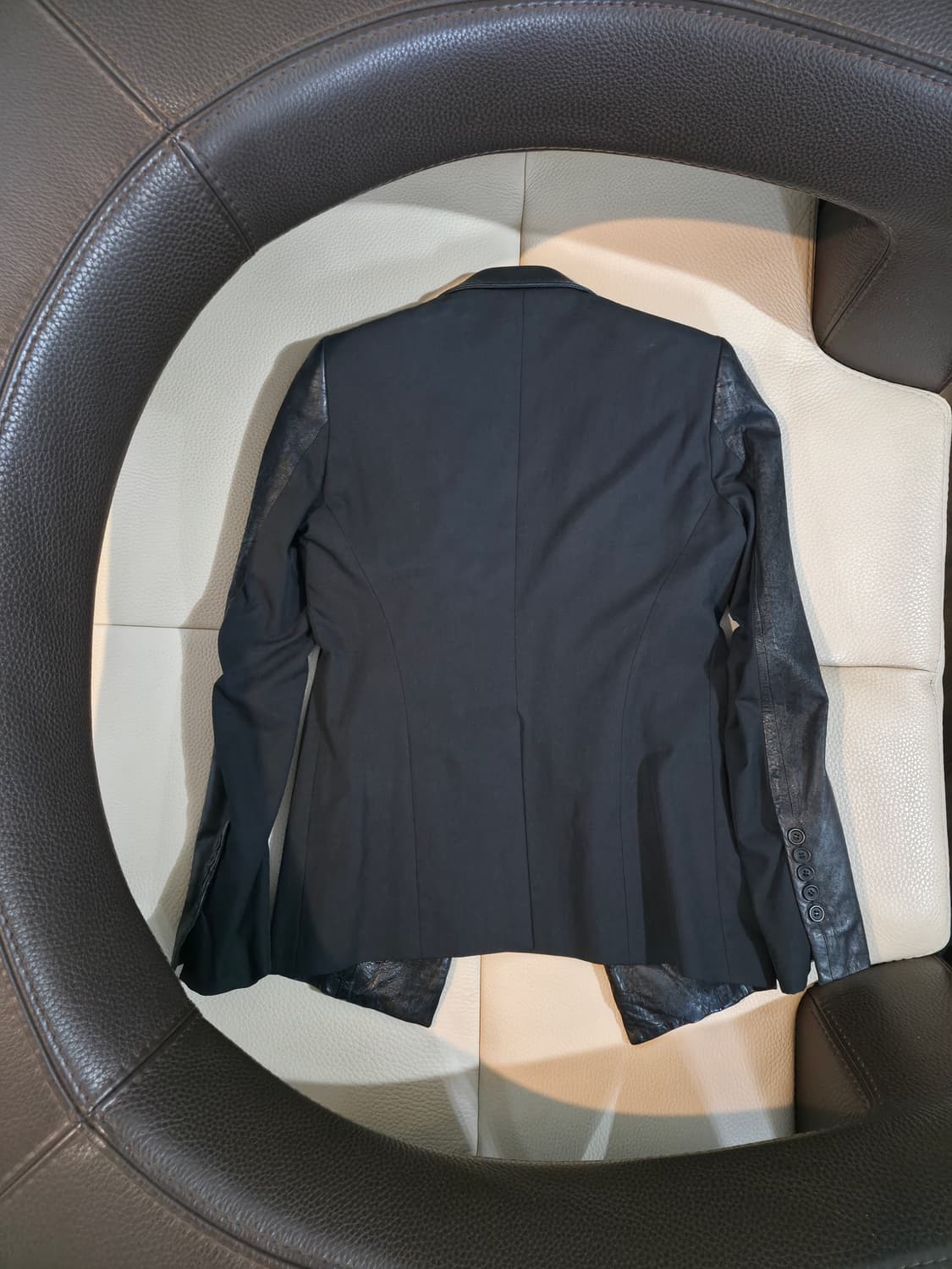 Julius_7  13ss  vandalism leather blazer 상품이미지3