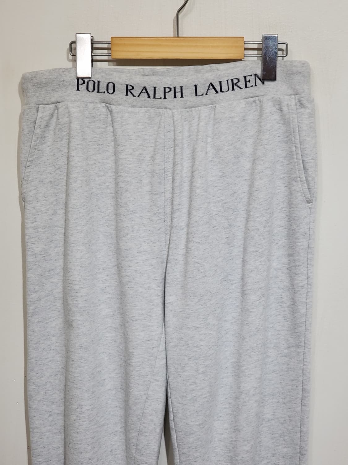 (L) 랄프로렌 폴로 조거팬츠 오트밀 스웨트 츄리닝 바지  상품이미지2