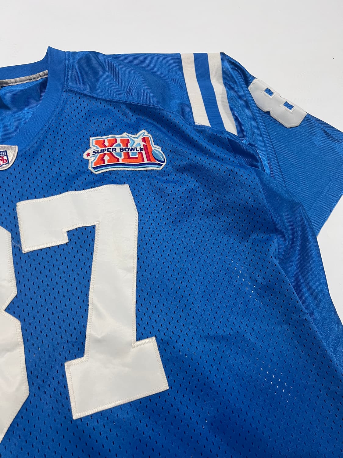 NFL 엔에프엘 WATNE 블루 하키져지(L) 상품이미지3