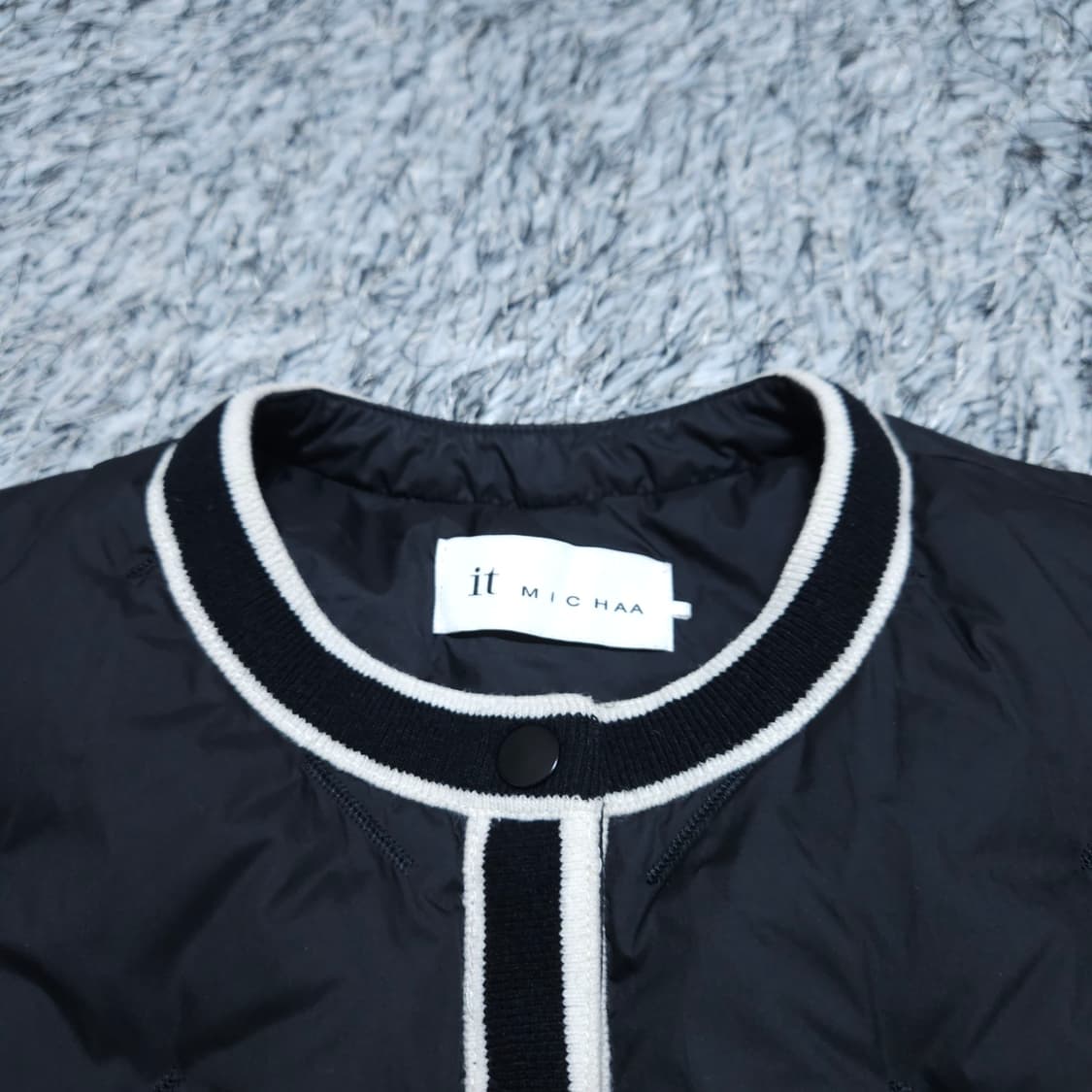 잇미샤) 82-160 크롭패딩 다운숏패딩 구스다운 / 왕눈이샵 상품이미지8