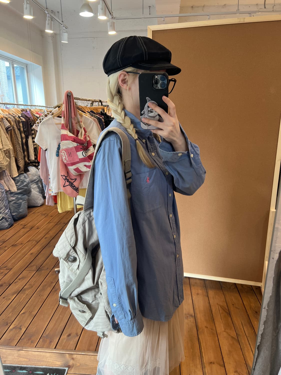 폴로 그레이시블루 셔츠 상품이미지2