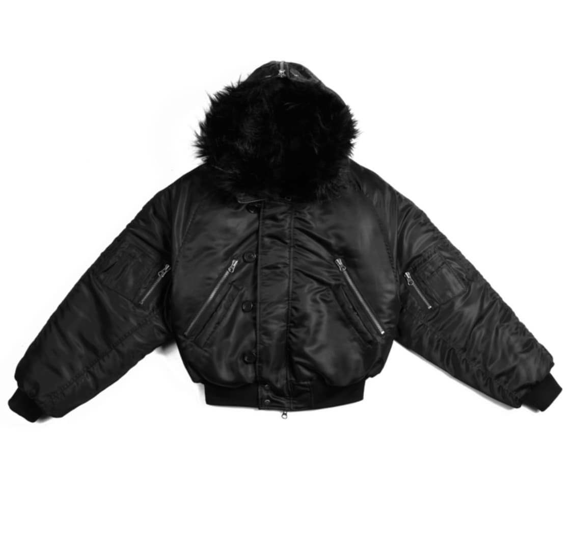 604서비스 N2B FLIGHT JACKET LOOSE FIT 퍼자켓 L 상품이미지1