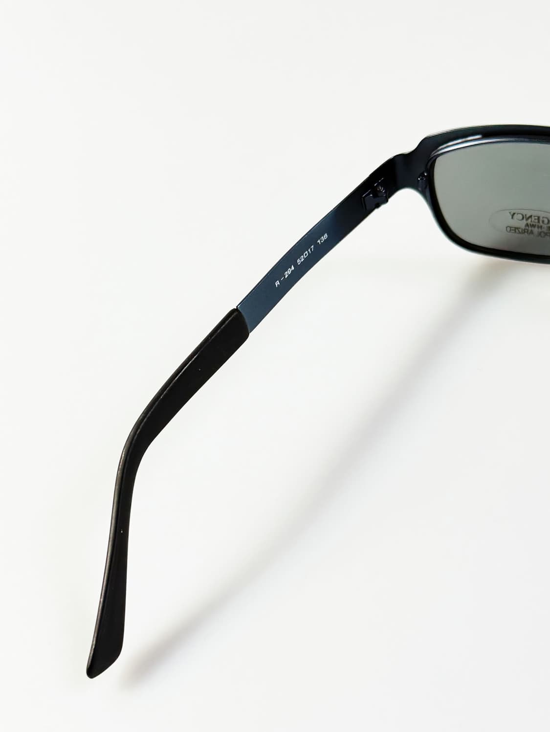 90s REGENCY 블루 메탈릭 스퀘어 빈티지 선글라스 상품이미지7