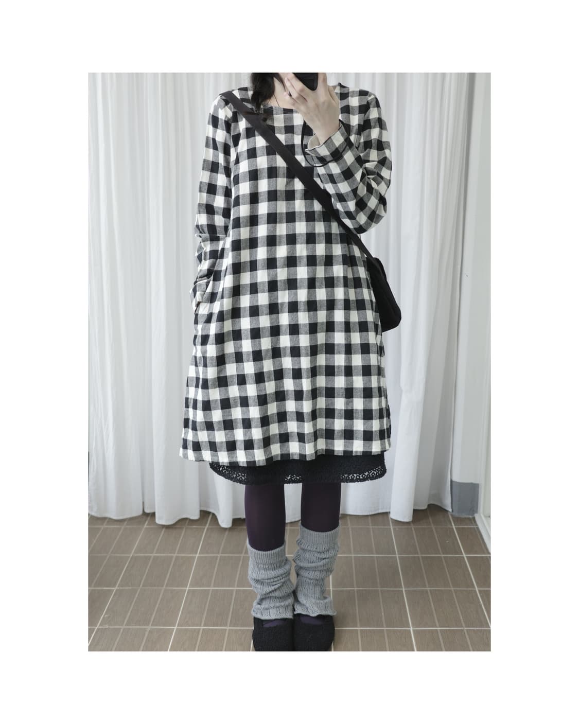 Pingle 1815 middle skirt 상품이미지3