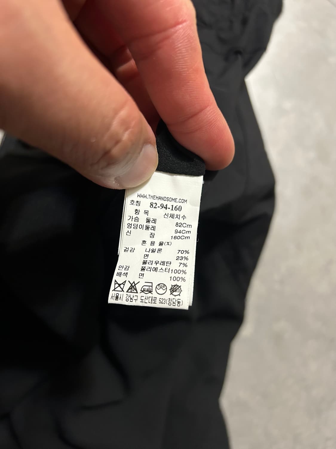 타임 포스트모던  블랙컬러  레터링 원피스 44size   상품이미지3