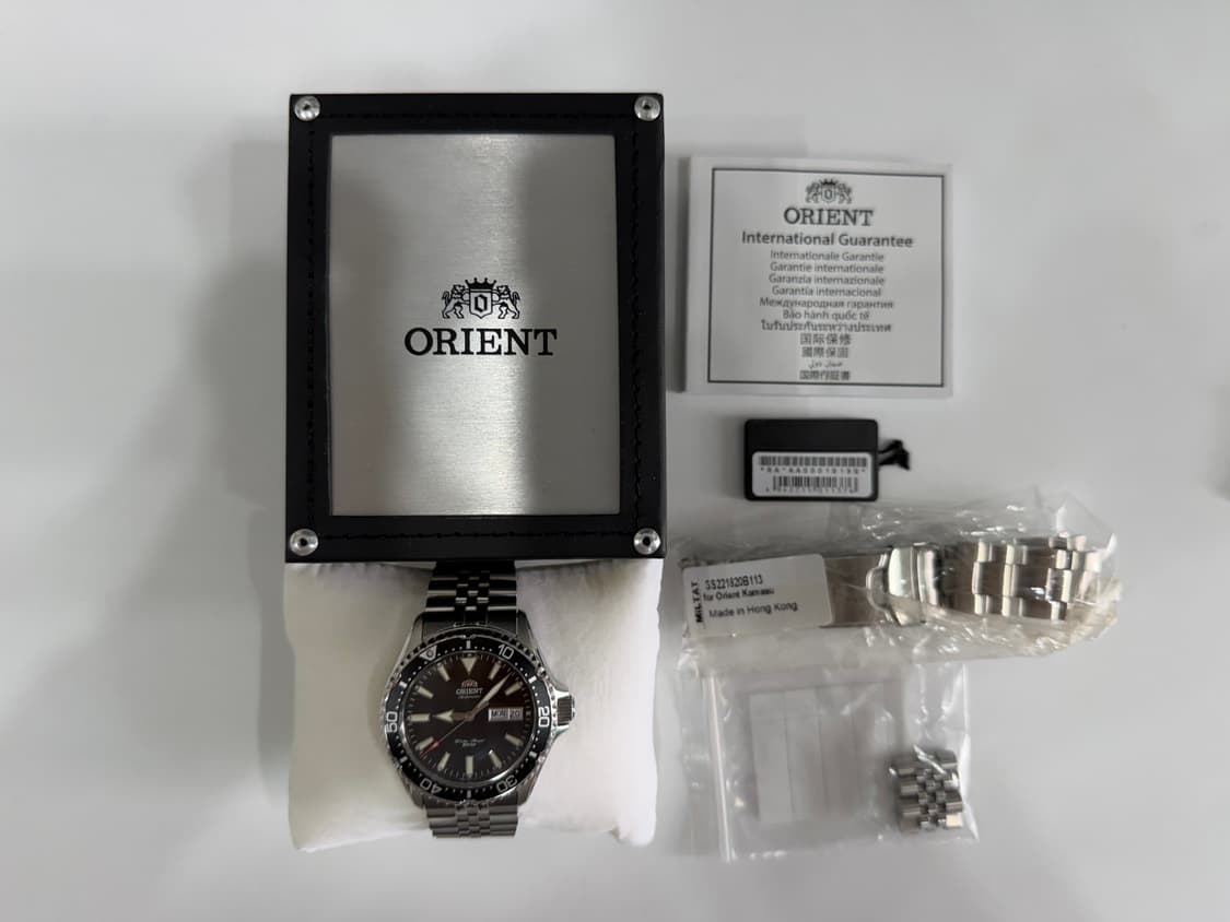 오리엔트 카마수 블랙(오토매틱) 상품이미지1