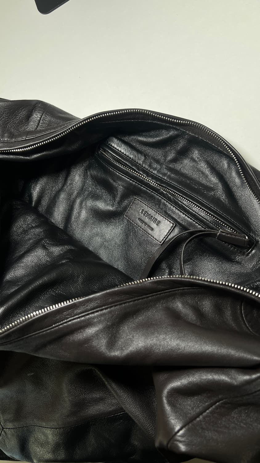 르메르 스카프백 라지 다크초콜릿 상품이미지5