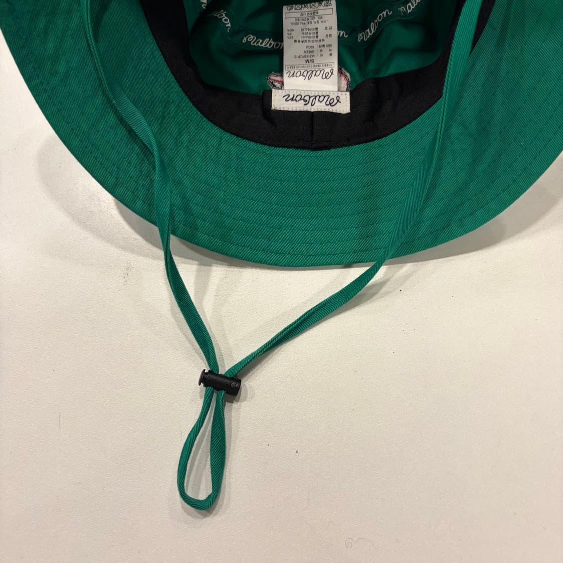 말본 그린 버킷햇 모자 챙모자 상품이미지4