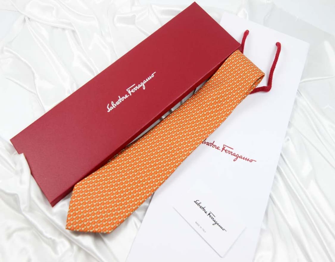 페라가모 8.5cm A+등급 신형 남자 명품 넥타이 상품이미지1