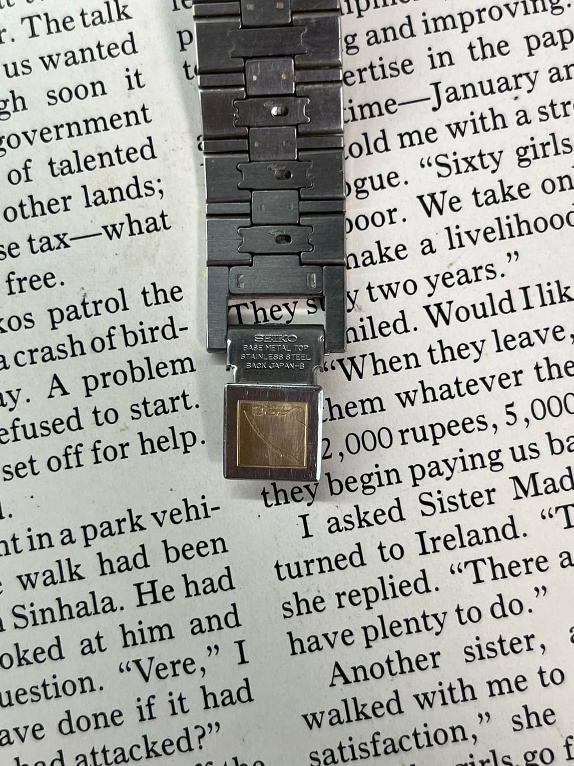 Seiko ARC Tank Quartz Vintage Watch 상품이미지7