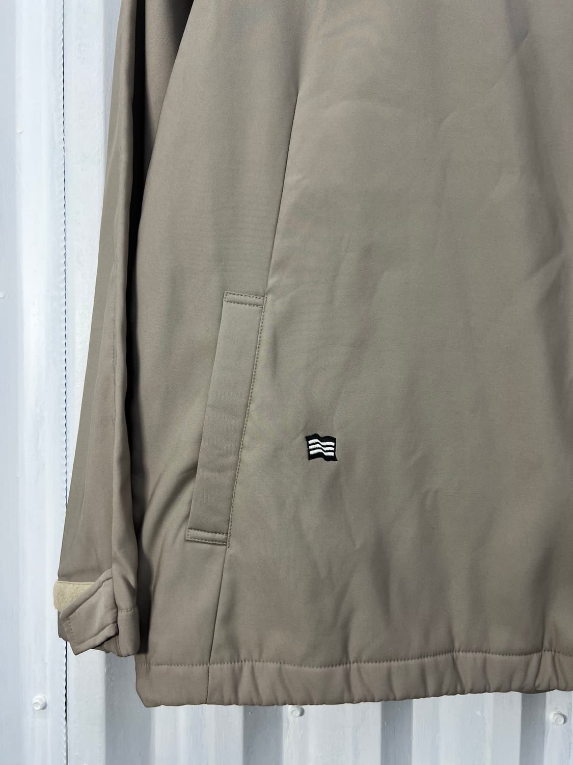 Adidas 초코브라운 사선 아노락 상품이미지7