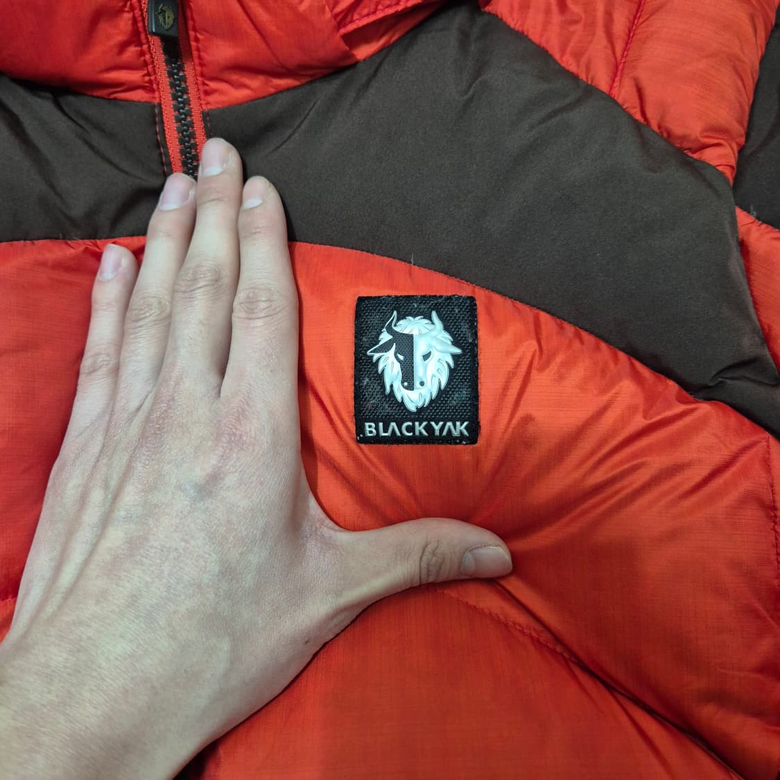 블랙야크 윈드스토퍼 여성 구스다운 후드 푸퍼 패딩  상품이미지5