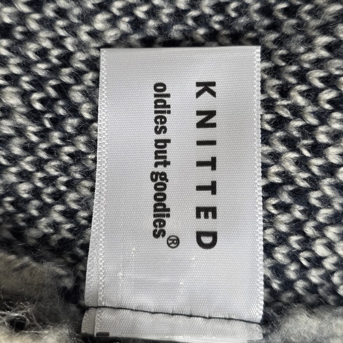 0145 니티드 KNITTED 그라데이션 헤어니트 L 공용 상품이미지6