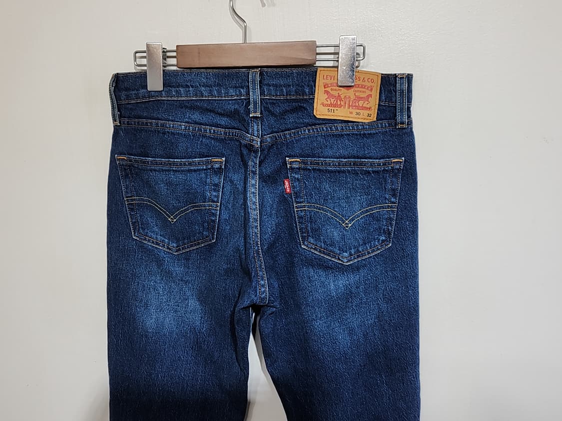 (30) 리바이스 511 청바지 연중청 스판 데님팬츠 145주년판  상품이미지6