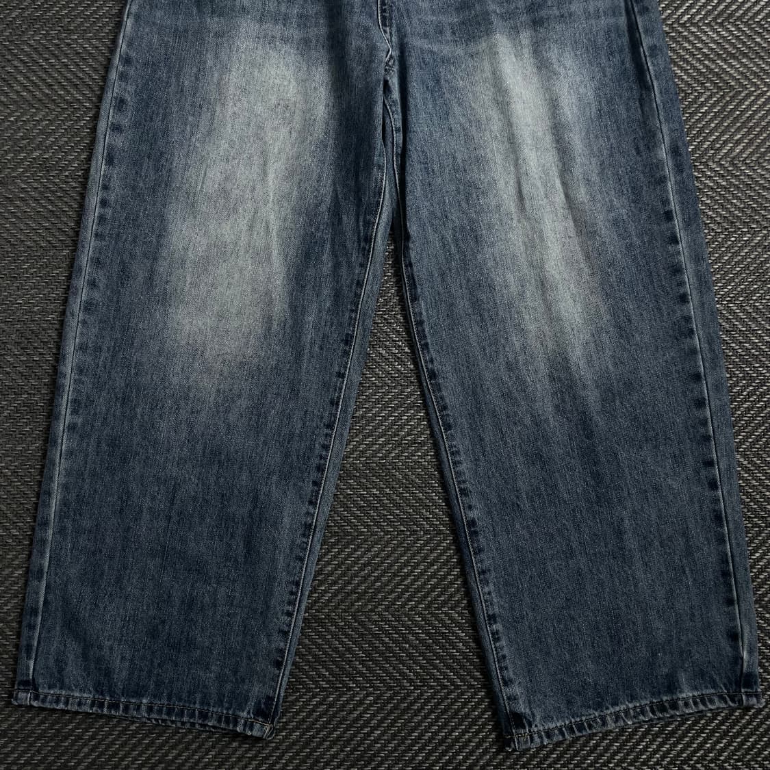 빈티지 미니멀 와이드핏 워싱 데님 팬츠y 4433 상품이미지3