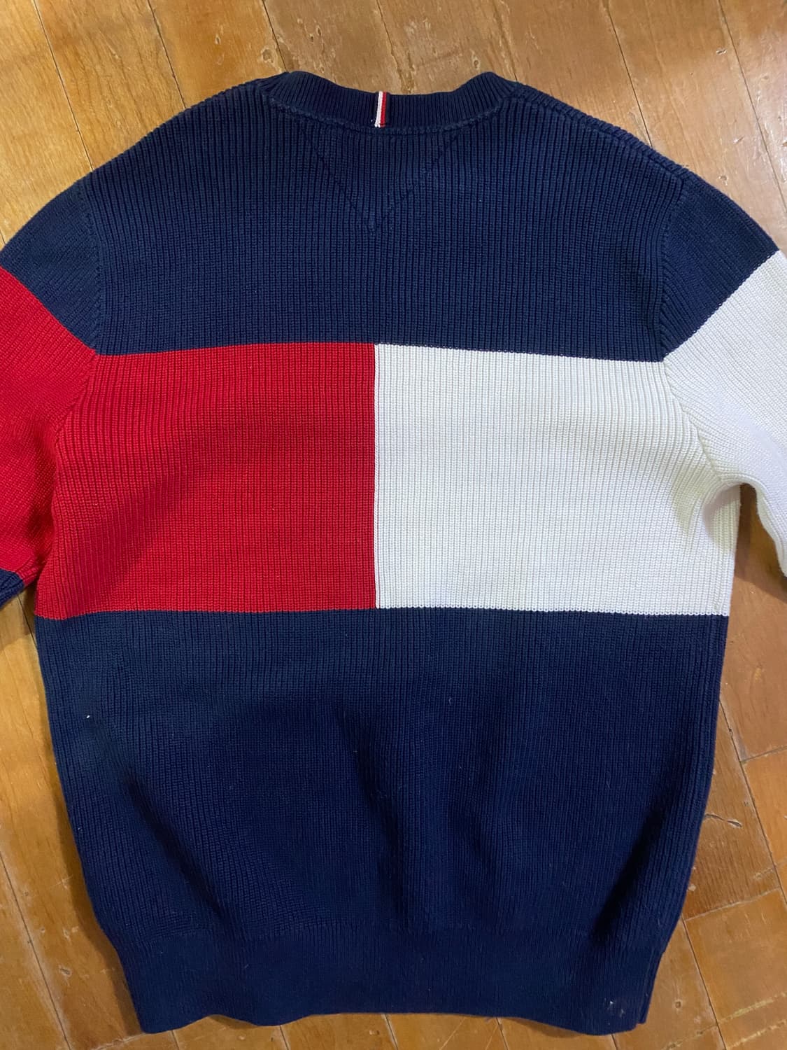 타미힐피거 컬러블록 니트 M (100) 상품이미지5
