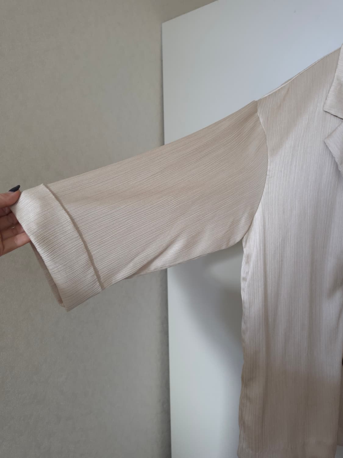 새상품)자라 링클 이펙트 블레이져 상품이미지5