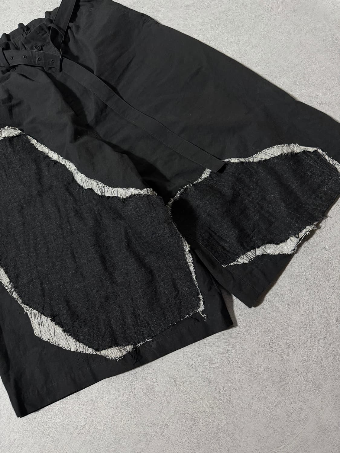 Y’s Yohji Yamamoto ArtPatch Hakama short 상품이미지6