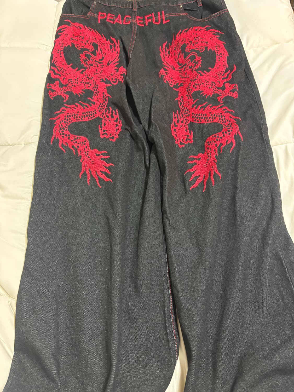 드래곤자수 데님팬츠 상품이미지1