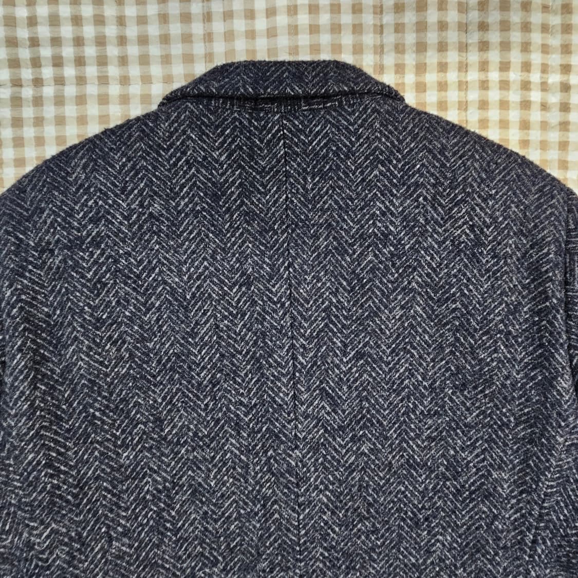 코모도스퀘어 헨링본 울 코트 남자100 상품이미지9