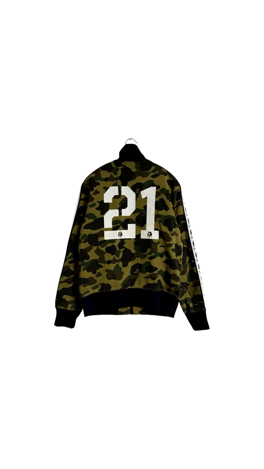 베이프 녹계 사커 집업 상품이미지2