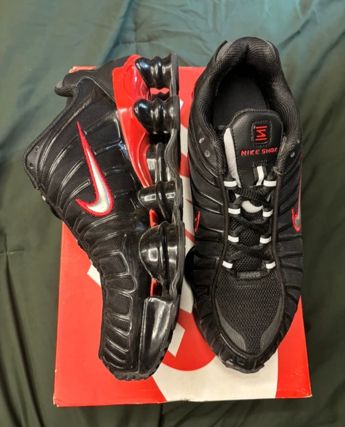 나이키 샥스 TL 유니버시티 레드 (검빨) 상품이미지3