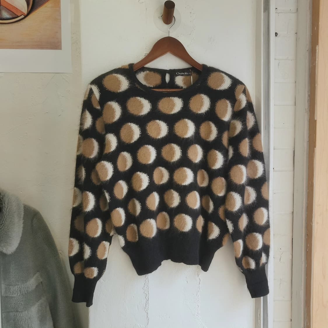 Chamois 앙고라울 도트 니트 상품이미지1