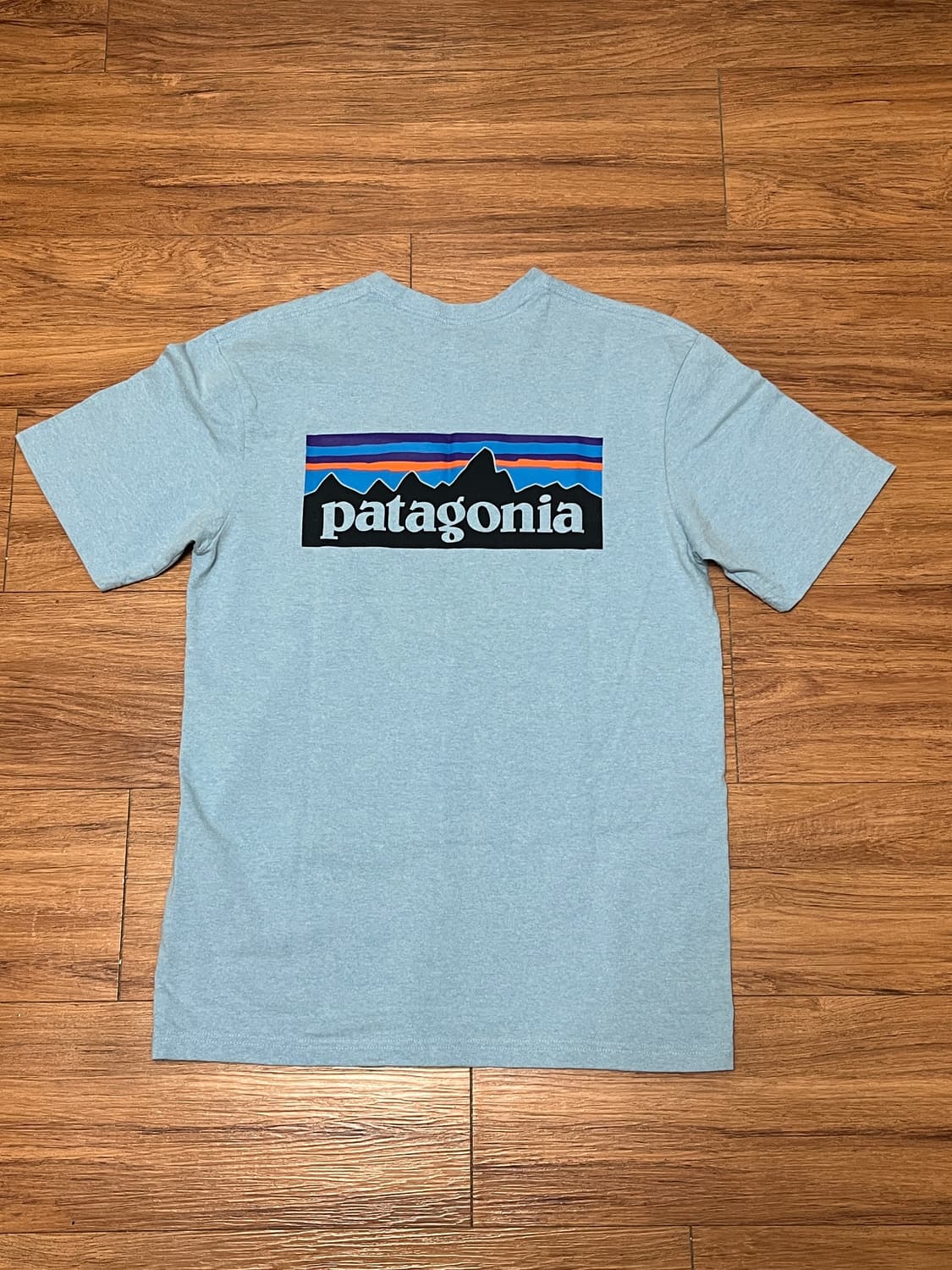 파타고니아 블루 티셔츠 S 상품이미지2