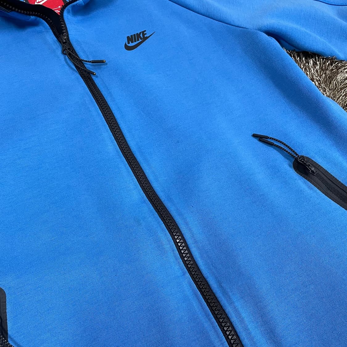 나이키 NIKE 블루 테크팩 집업 M (95) 상품이미지5